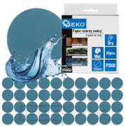 Vodný brúsny papier - kotúč na suchý zips 125 mm P1000 (50/1000) 1ks  Vodný brúsny papier - kotúč na suchý zips 125 mm P1000 (50/1000) 1ks  gallery main image