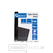 Brúsny papier na vodnej báze - list 230x280mm P600 (50/1000) Náhľad