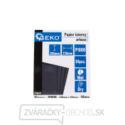 Brúsny papier na vodnej báze - list 230x280mm P1000 (50/1000) Náhľad