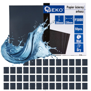 Brúsny papier na vodnej báze - list 230x280mm P3000 (50/1000) gallery main image