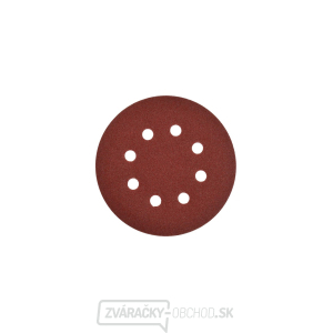 Brúsny papier na kotúči 125 mm P180, kotúče s 8 otvormi (50/2000) Brúsny papier na kotúči 125 mm P180, kotúče s 8 otvormi (50/2000) gallery main image