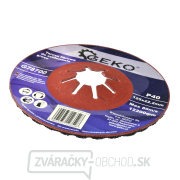 Brúsny kotúč z kameninových vlákien 125 mm P40 (10/200) Náhľad