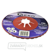 Brúsny kotúč z kameninových vlákien 125 mm P80 (10/200) Náhľad