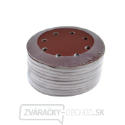 Brúsny papier na kotúč s otvormi 190 mm P180 (balenie 100 ks)/brusička na sadru/(100/1000) Náhľad