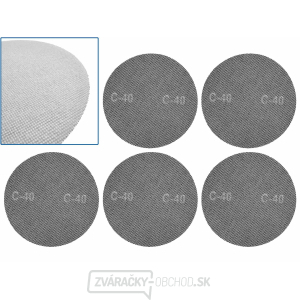 Brúsna sieťka so suchým zipsom 225 mm P40 (5/250) Brúsna sieťka so suchým zipsom 225 mm P40 (5/250) gallery main image