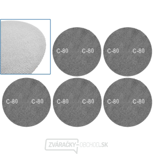 Brúsna sieťka so suchým zipsom 225 mm P80 (5/250) Brúsna sieťka so suchým zipsom 225 mm P80 (5/250) gallery main image