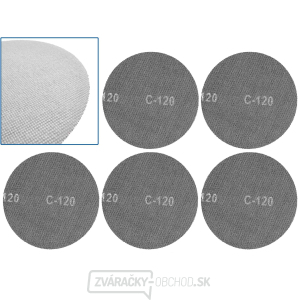 Brúsna sieťka so suchým zipsom 225 mm P120 (5/250) Brúsna sieťka so suchým zipsom 225 mm P120 (5/250) gallery main image