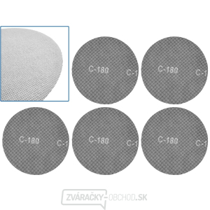 Brúsna sieťka so suchým zipsom 225 mm P180 (5/250) Brúsna sieťka so suchým zipsom 225 mm P180 (5/250) gallery main image