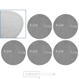 Brúsna sieťka so suchým zipsom 225 mm P220 (5/250) Brúsna sieťka so suchým zipsom 225 mm P220 (5/250) gallery main image