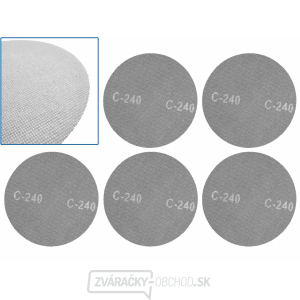 Brúsna sieťka so suchým zipsom 225 mm P240 (5/250) Brúsna sieťka so suchým zipsom 225 mm P240 (5/250) gallery main image