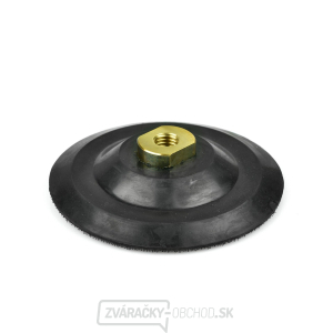 Gumový leštiaci kotúč 125 mm M14 so suchým zipsom (10/60/100) Gumový leštiaci kotúč 125 mm M14 so suchým zipsom (10/60/100) gallery main image