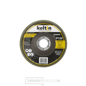 Lamelový kotúč 125 mm P120 (10/200) Lamelový kotúč 125 mm P120 (10/200) gallery main image