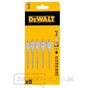 Súprava plochých vrtákov do dreva 5ks DeWALT DT4798 gallery main image