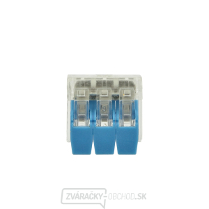 Elektrická rýchlospojka 3x0,2-4mm2 (10/5000) Elektrická rýchlospojka 3x0,2-4mm2 (10/5000) gallery main image