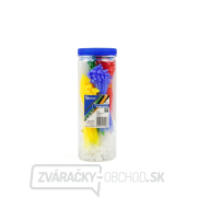 Sada farebných nylonových zipsov 600ks (25) gallery main image