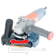 Kryt odsávací na brúsenie uhlovou brúskou, O125mm s kefovým vencom náhled