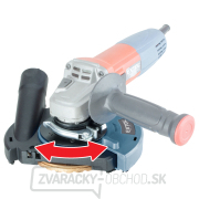 Kryt odsávací na brúsenie uhlovou brúskou, O125mm s kefovým vencom náhled