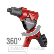 Nitovacie kliešte s otočnou hlavou COMBO, pre nit. matica M3-M6 a trhacie nity 2,4-4,8mm náhled