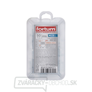 Skrutky nitovacia oceľová sada 50ks, M4x12mm Náhľad