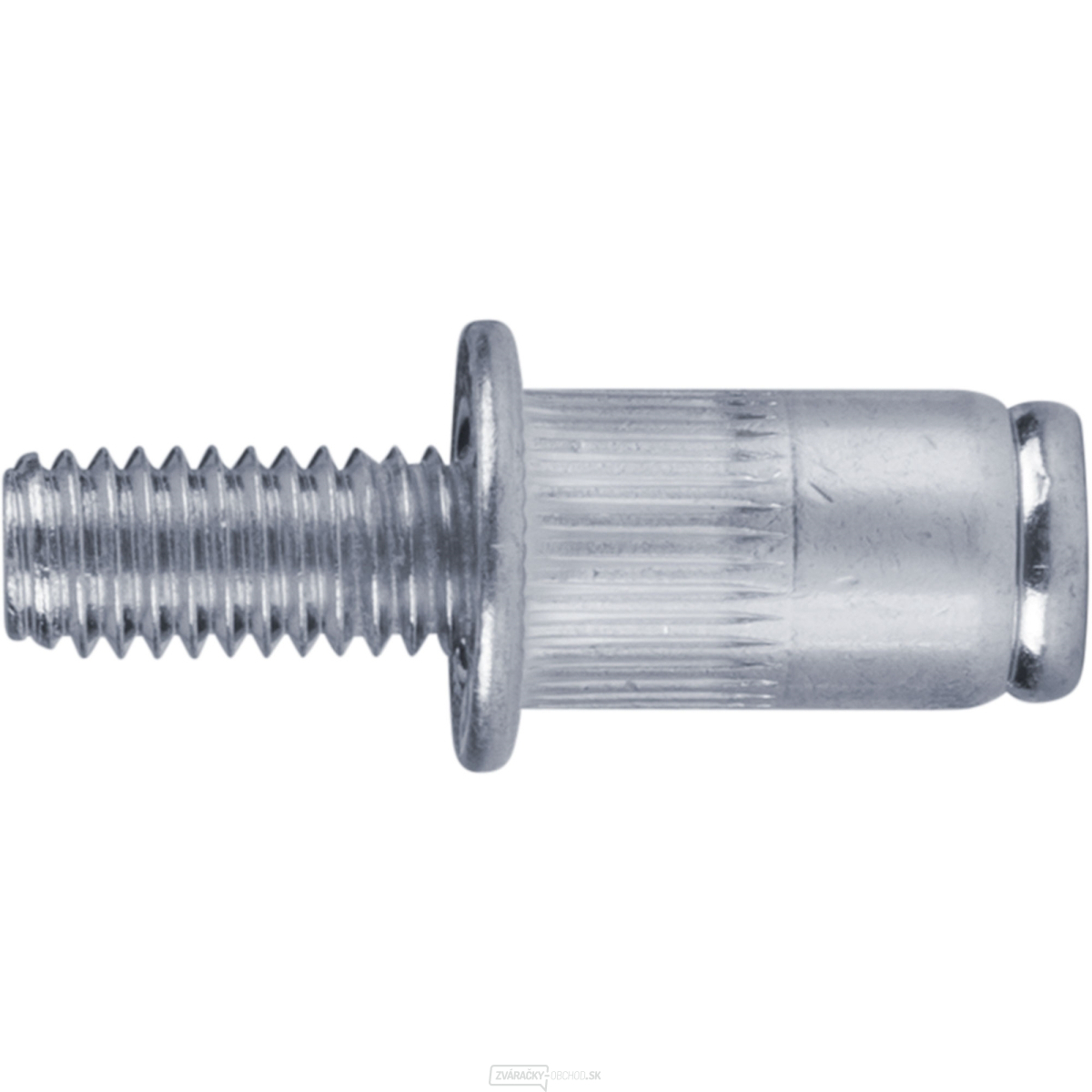 Skrutky nitovacia oceľová sada 25ks, M6x12mm