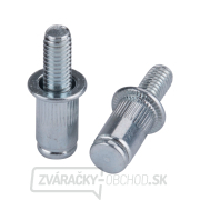 Skrutky nitovacia oceľová sada 25ks, M6x12mm Náhľad