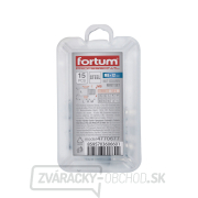 Skrutky nitovacia oceľová sada 15ks, M8x12mm Náhľad