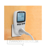 Merač spotreby el. energie - wattmeter, kW, kWh, V, A, Hz náhled