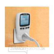 Merač spotreby el. energie - wattmeter, kW, kWh, V, A, Hz náhled
