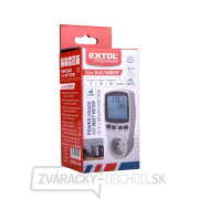 Merač spotreby el. energie - wattmeter, kW, kWh, V, A, Hz náhled