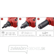 Kliešte nitovacie pákové COMBO-3F, pre nit. matica M3-M10, nit. skrutky M4-M8, trhacie nity 2,4-6,4mm Kliešte nitovacie pákové COMBO-3F, pre nit. matica M3-M10, nit. skrutky M4-M8, trhacie nity 2,4-6,4mm náhled