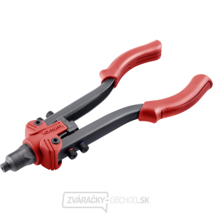 Kliešte nitovacie pákové COMBO-3F, pre nit. matica M3-M10, nit. skrutky M4-M8, trhacie nity 2,4-6,4mm Kliešte nitovacie pákové COMBO-3F, pre nit. matica M3-M10, nit. skrutky M4-M8, trhacie nity 2,4-6,4mm gallery main image