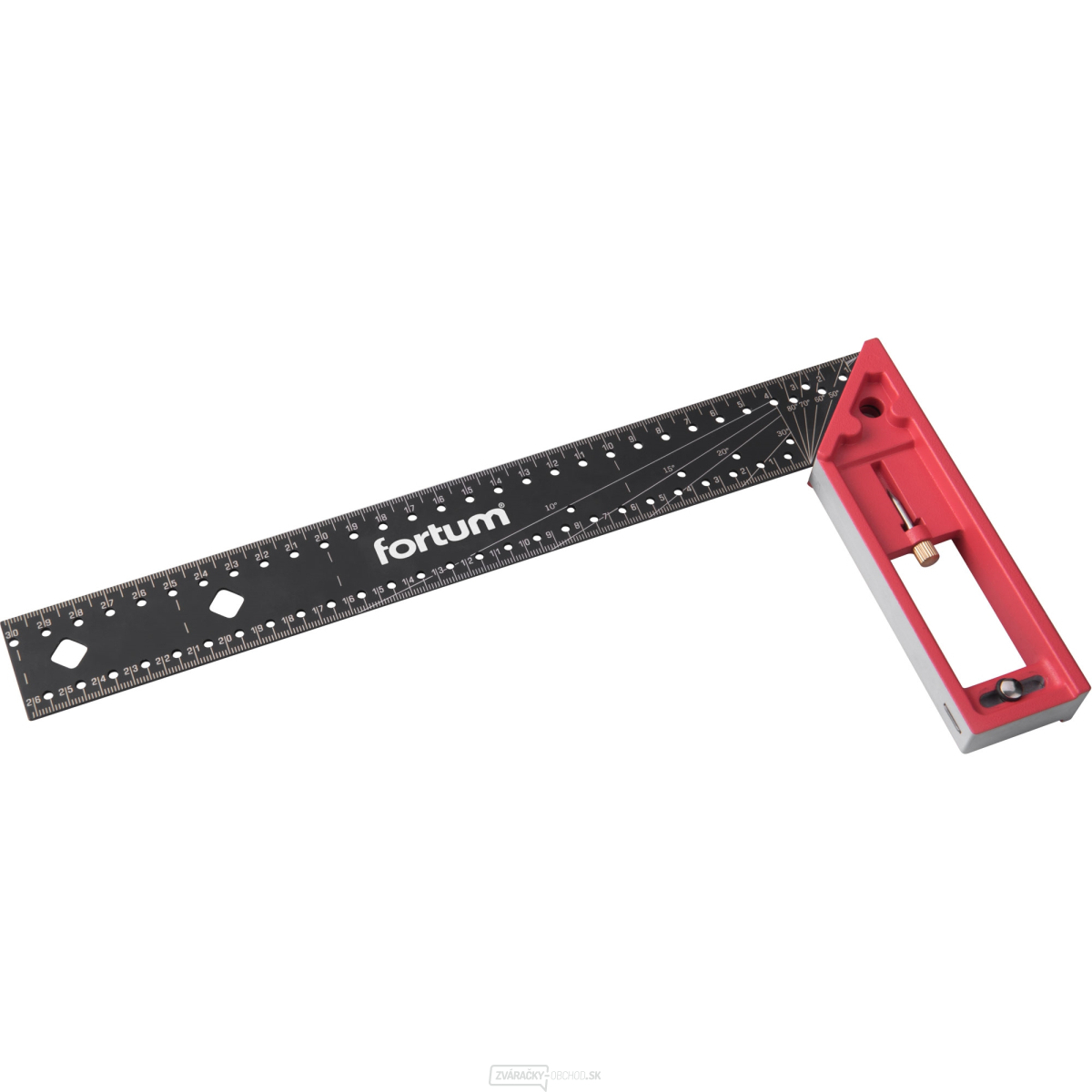 Uholník stolársky multifunkčný, 300mm, celokovový