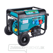 Elektrocentrála benzínová a plynová (LPG/NG) 17HP/8,2kW/10,2kVA (400V), 6,5kW (230V), elektrický štart, diaľkové ovládanie Elektrocentrála benzínová a plynová (LPG/NG) 17HP/8,2kW/10,2kVA (400V), 6,5kW (230V), elektrický štart, diaľkové ovládanie náhled