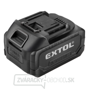 Batéria akumulátorová Extol, 20V Li-ion, 4Ah gallery main image