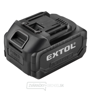Batéria akumulátorová Extol, 20V Li-ion, 4Ah Batéria akumulátorová Extol, 20V Li-ion, 4Ah gallery main image