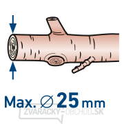 Nožnice záhradné aku, BRUSHLESS, 20V Li-ion, bez batérie a nabíjačky náhled