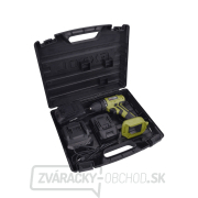 Vŕtací aku skrutkovač, BRUSHLESS, 20V Li-ion, 2×2Ah náhled