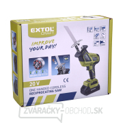 Aku píla chvostovka jednoručná, BRUSHLESS, 20V Li-ion, 2Ah Aku píla chvostovka jednoručná, BRUSHLESS, 20V Li-ion, 2Ah náhled