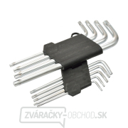 Sada torx kľúčov T10-T50/190 mm (10/40) Sada torx kľúčov T10-T50/190 mm (10/40) gallery main image