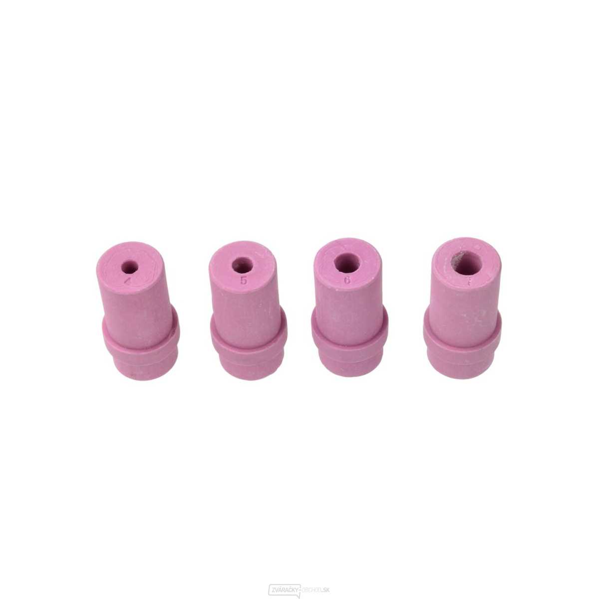 Sada 4 ks keramických trysiek pre kabínové pieskovače (4 mm 5 mm 6 mm 7 mm)(100)