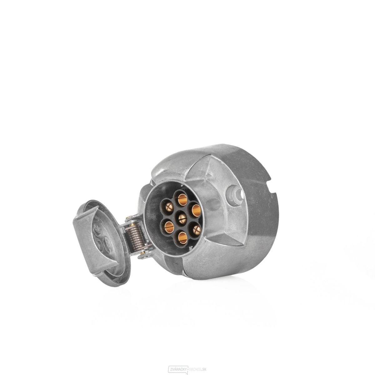 7PIN 12V zásuvka pre príves (hliník) (100) 7PIN 12V zásuvka pre príves (hliník) (100) gallery main image