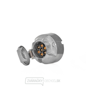 7PIN 12V zásuvka pre príves (hliník) (100) 7PIN 12V zásuvka pre príves (hliník) (100) gallery main image