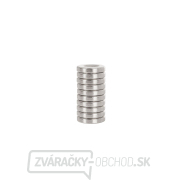 Valcový neodymový magnet s otvorom pre skrutku 14x3mm (10) gallery main image
