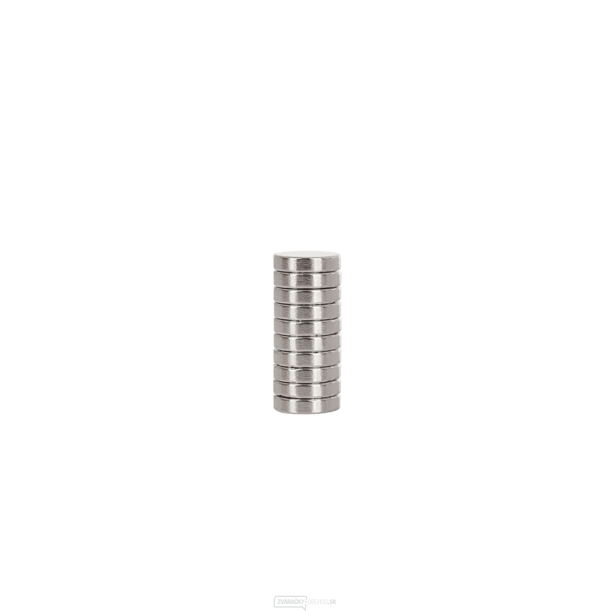 Valcový neodymový magnet 8x2mm (10)