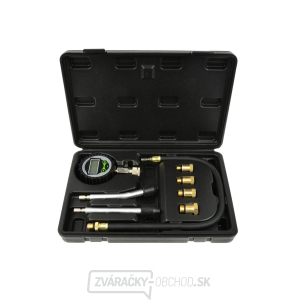 Tester kompresného tlaku pre benzínové motory No6 LCD (10) gallery main image
