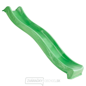 Šmýkačka s vodnou prípojkou zelená 2,20 m Šmýkačka s vodnou prípojkou zelená 2,20 m gallery main image