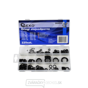 Olejovzdorné o-krúžky 225ks (20) Olejovzdorné o-krúžky 225ks (20) gallery main image