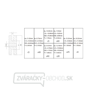 Sada gumových priechodiek 180ks (20) náhled