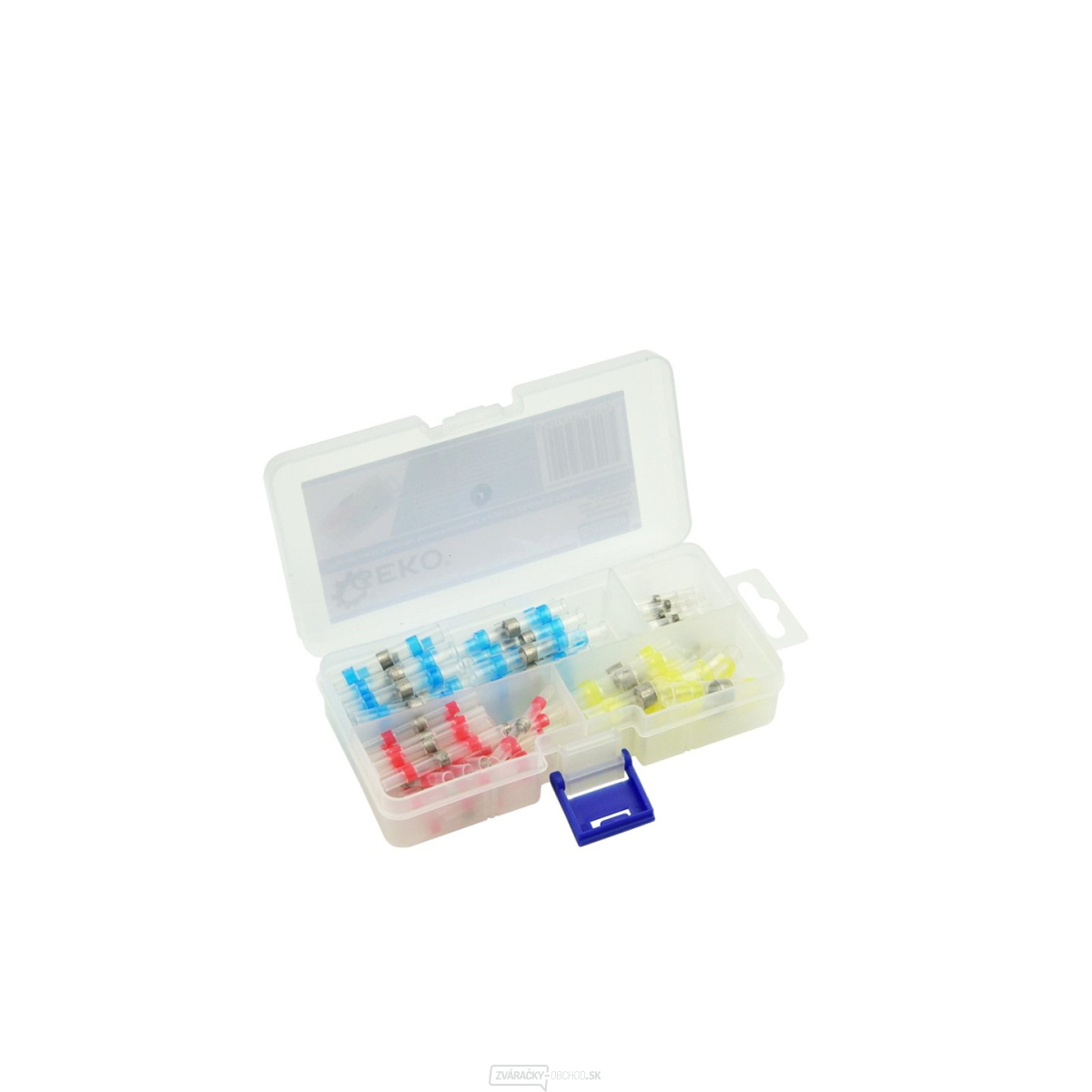Teplom zmrštiteľné rúrkové konektory s cínom 0,25-6mm2 100ks. - 4 veľkosti (200)