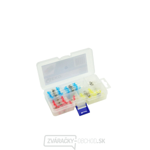 Teplom zmrštiteľné rúrkové konektory s cínom 0,25-6mm2 100ks. - 4 veľkosti (200) Teplom zmrštiteľné rúrkové konektory s cínom 0,25-6mm2 100ks. - 4 veľkosti (200) gallery main image